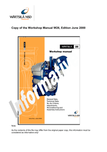 Wartsila W26 Workshop Manual (1)