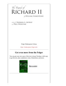 richard-ii PDF FolgerShakespeare