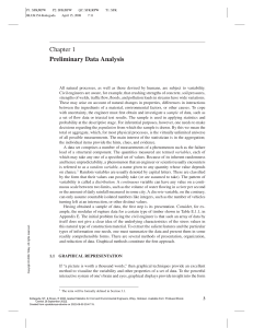Applied Statistics for Civil and Environmental Eng... ---- (1 Preliminary Data Analysis)