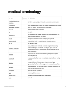 medical terminology (1)