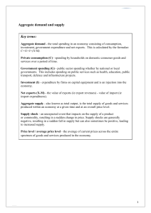 aggregate-demand-and-supply activity sheet cls
