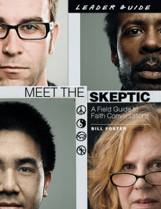 Study Guides - Meet the Skeptic (Leader Guide)