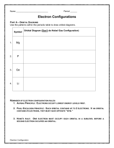 wkst 2 rules and orbital notation electron configuration worksheet 2