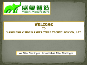 Get High-End Industrial Air Filter Parts for Your Industry through By Filter