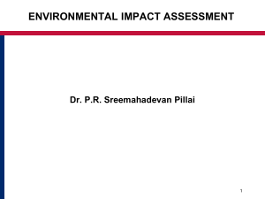 Module III Lesson 4 Env Impact Assessment