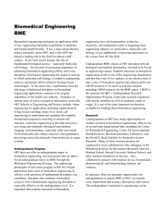 Biomedical Engineering BME