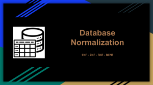 Database-Normalization