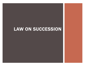 Law on Succession