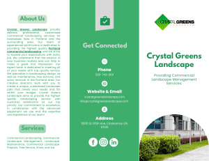 Crystal Greens Landscape (Brochure)