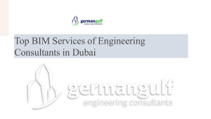 Top BIM Services of Engineering Consultants in Dubai