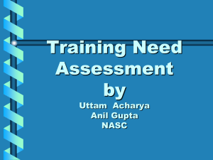 Training need Assessment-handouts