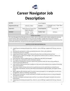Career Navigator description