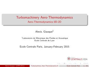 Turbomachinery Aero-Thermodynamics
