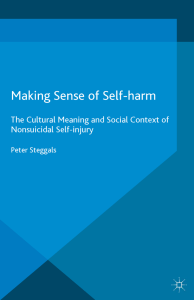  Making Sense of Self-harm