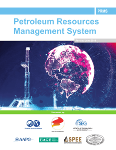 SPE Petroleum Resources Management System 2018