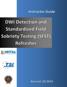 sfst refresher full instructor manual 2018