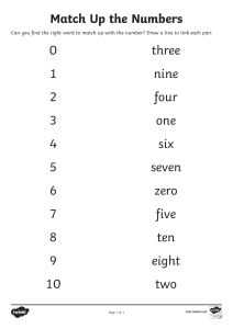 numbers-010-matching-words-and-digits-activity-sheeT