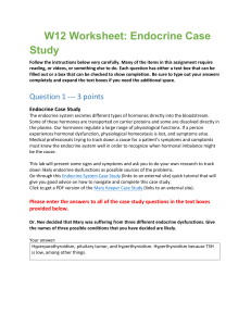 bio265l W12 Endocrine Case Study