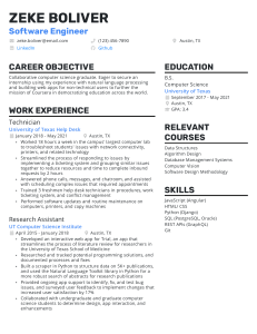 computer-science-internship-resume-example