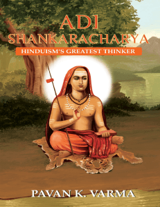 Adi Shankaracharya Hinduism Greatest Thinker
