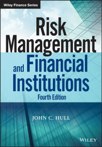 Risk management and financial institutio