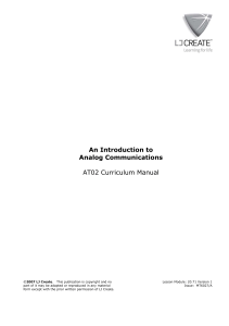 An introduction to analog communications anacom 11.12