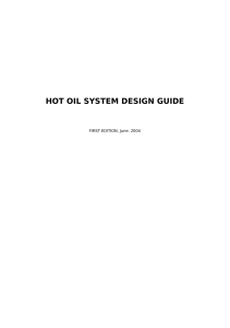 HOT OIL SYSTEM DESIGN GUIDELINE