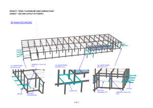Att-1 SPWS-7 Structural Frame Overview and Canopy Sizes