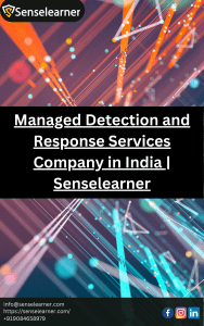 Managed Detection and Response Services Company in India  Senselearner 