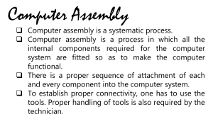 COMPUTER-ASSEMBLY