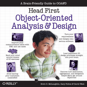 Head First Object-Oriented Analysis Design