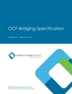 OCF Bridging Specification-v2.0.1