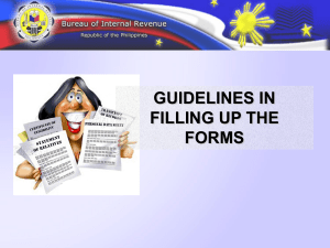 01 GUIDELINES IN FILLING UP THE FORMS [Autosaved]
