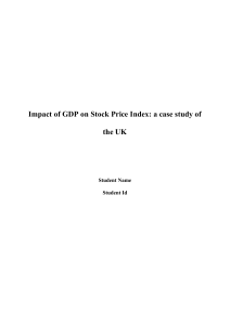 Impact of GDP on Stock Price Index 2.edited (1) (1)