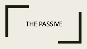 The passive