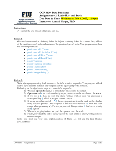 Spring 23 Assignment 2 - LinkedList Stack 
