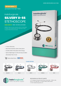 IndoSurgicals - Stethoscope