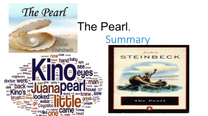The Pearl NOVEL Plot Summary