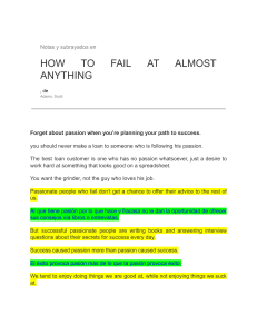 HOW TO FAIL AT ALMOST ANYTHING-Bloc de notas