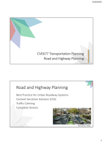 05+Road+and+Highway+Planning