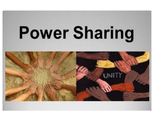 Power sharing ppt