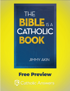 The Bible Is a Catholic Book Preview 2