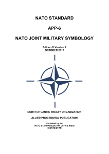 APP-6D JOINT MILITARY SYMBOLOGY. 16 October 2017
