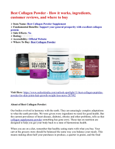 Best Collagen Powder 2023
