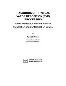 handbook of physical vapor deposition