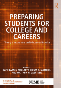 Supporting College and Career Readiness through Social Psychological Interventions