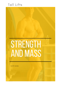 Tall Lifts - Strength and Mass Template