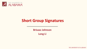 3-30 Short Group Signature - Long & Brisaac (1)