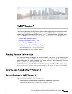 SNMPv3 Cisco labs