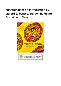 Microbiology An Introduction by Gerard J